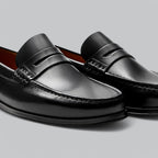 Joel Men's Leather Loafers – Slip-On Casual Smart Dress Shoes