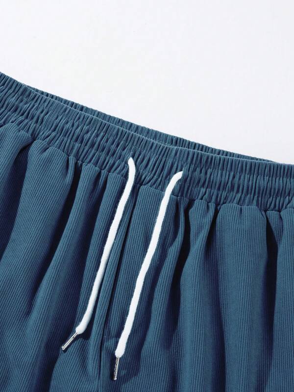 Zachary Men's Corduroy Shorts – Relaxed Fit Stretch Casual Summer Shorts