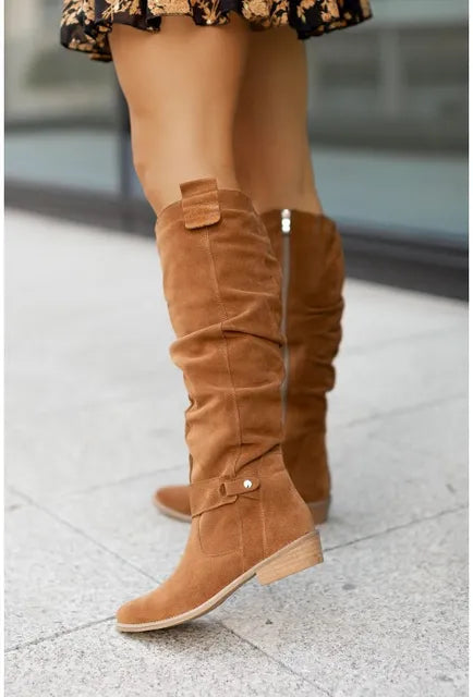 Murcia Women's Leather Boots – Handmade Elegant Comfort Ankle Boots