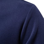 Hugo Men's Polo Sweater – Long Sleeve Breathable Smart Casual Pullover