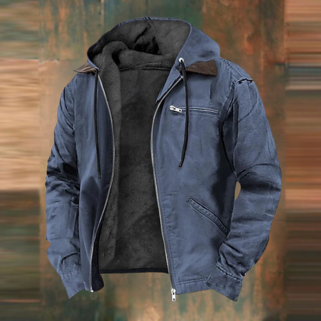 Jerome Men’s Leather Jacket – Premium Genuine Leather Smart Casual Modern Fit Jacket