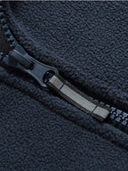 Julius Men's Fleece Jacket – Outdoor Norway High Collar Breathable Warm Layer