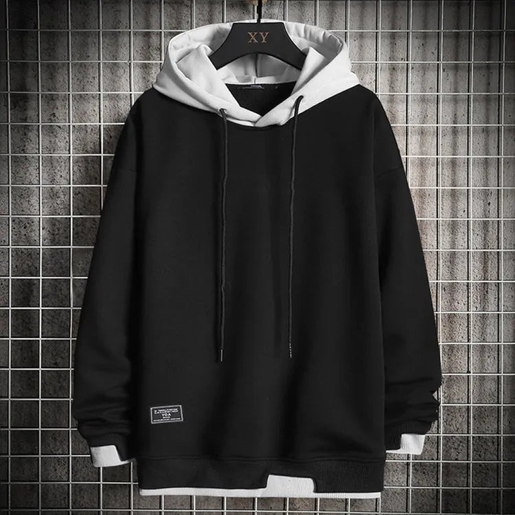 Frank Men's Hoodie – Soft Casual Pullover with Adjustable Hood & Kangaroo Pocket