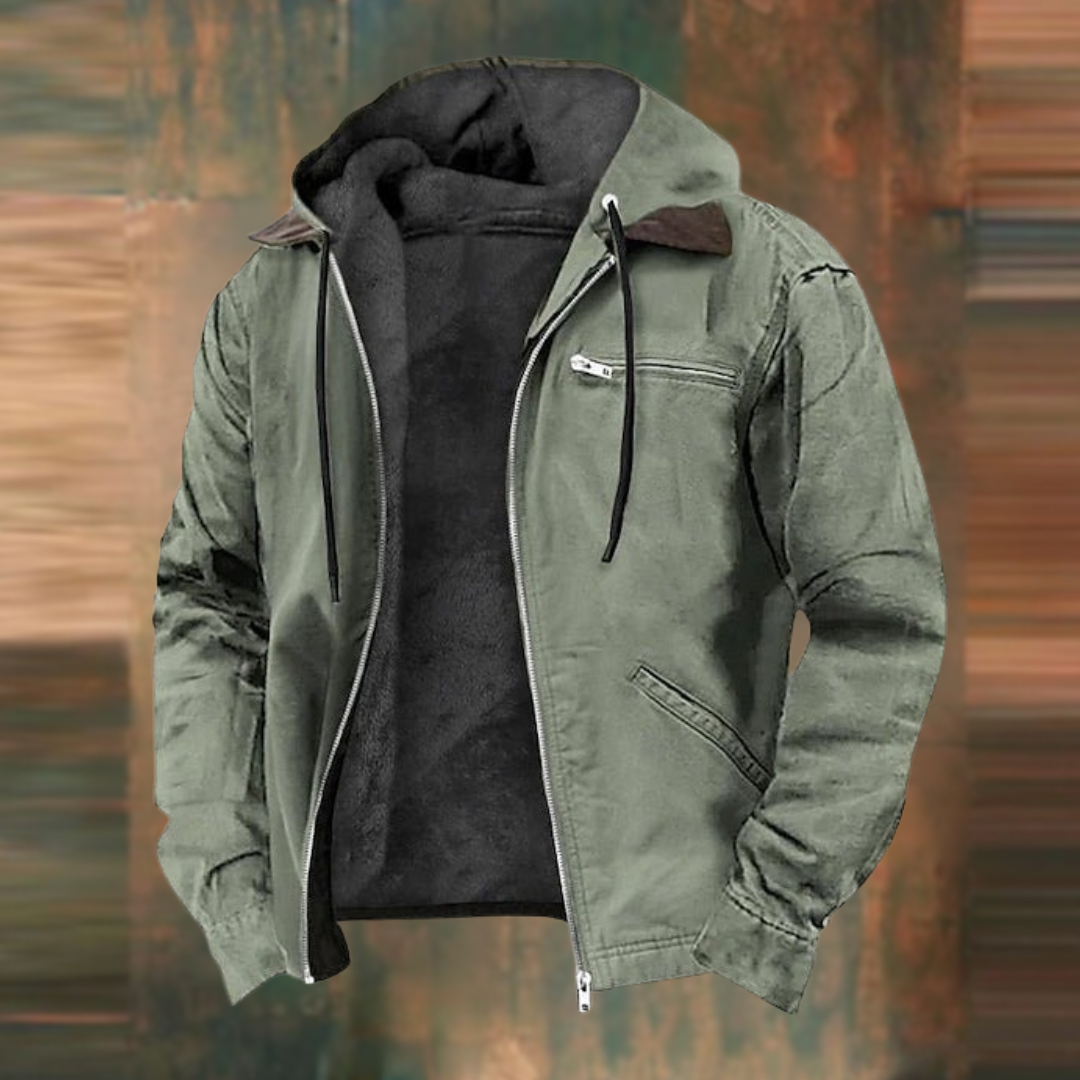 Jerome Men’s Leather Jacket – Premium Genuine Leather Smart Casual Modern Fit Jacket