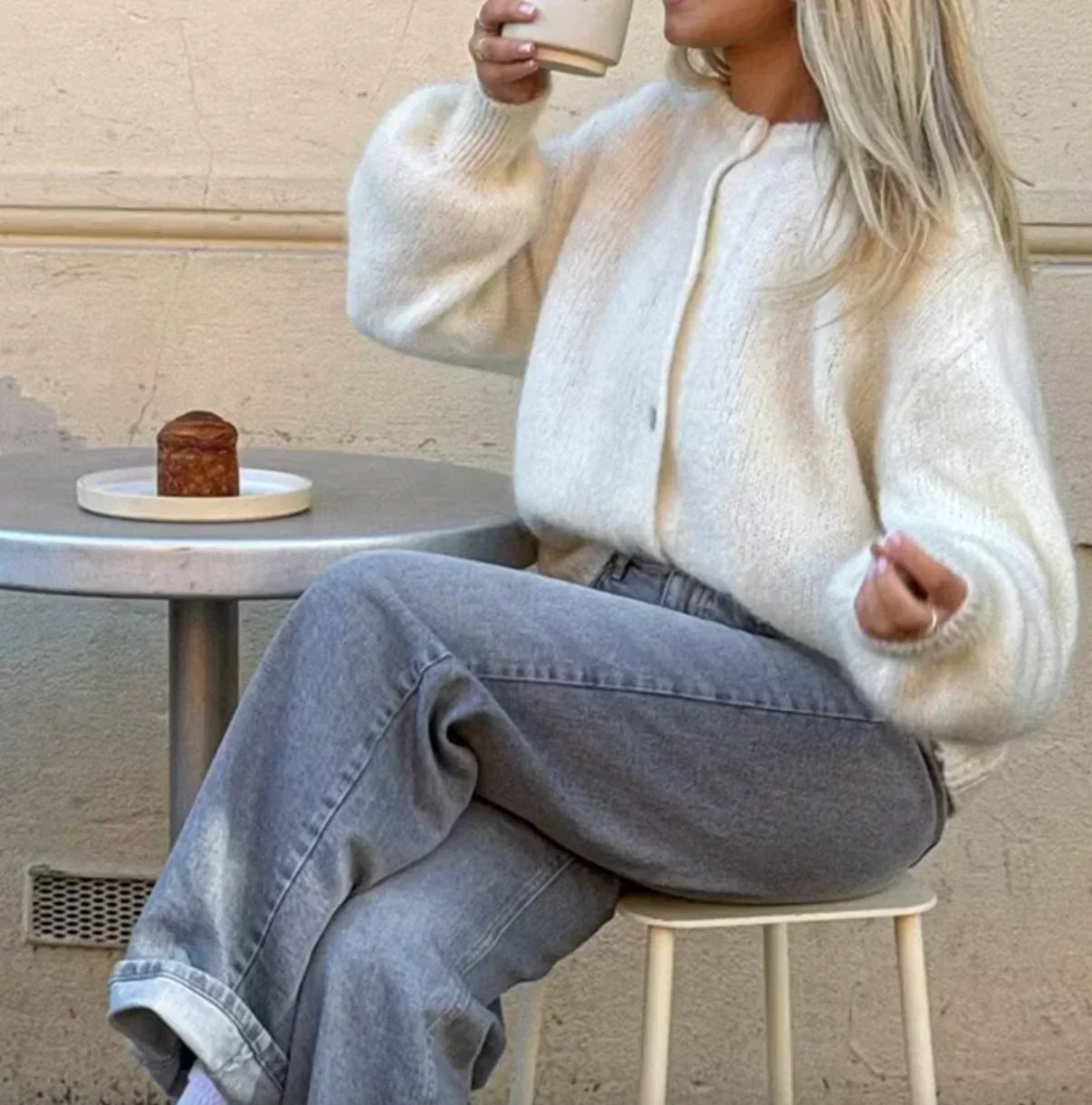 Addilyn Women's Knit Cardigan – Soft Warm Elegant Everyday Sweater