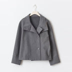 Arianna Women's Short Coat – Double-Breasted Structured Winter Jacket