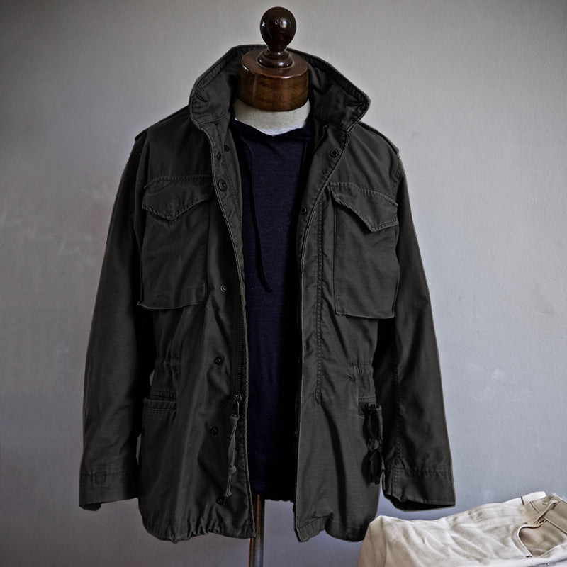Lance Men's M-65 Field Jacket – Military Style Multi-Pocket Outdoor Coat