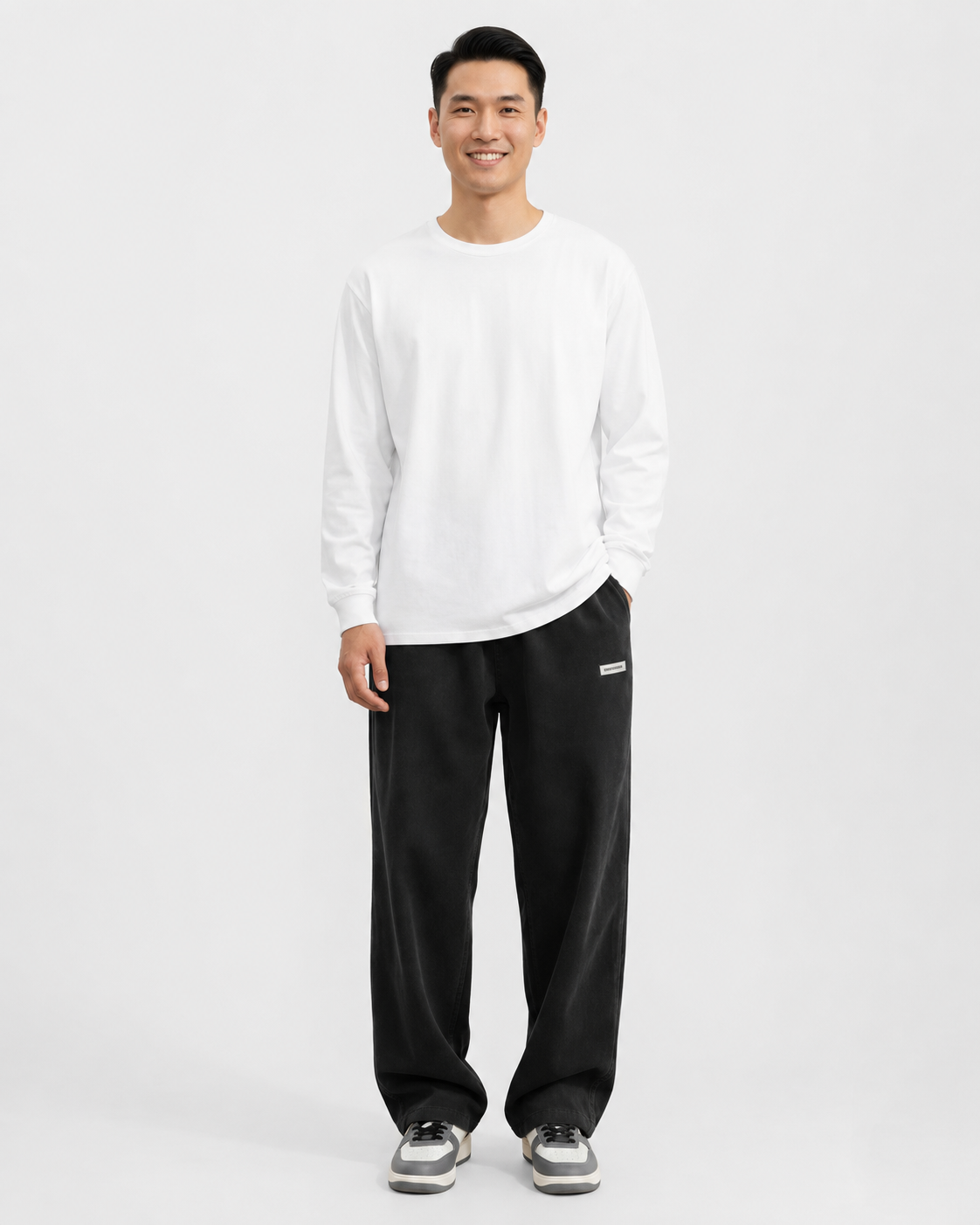Noahry Men's Corduroy Pants – Loose Fit Straight Leg Streetwear Trousers