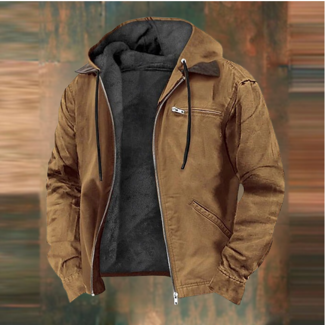 Jerome Men’s Leather Jacket – Premium Genuine Leather Smart Casual Modern Fit Jacket