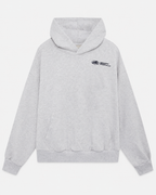 Kenna Women's Cotton Hoodie – Minimalist Gray Pullover with Kangaroo Pocket