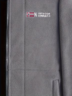 Julius Men's Fleece Jacket – Outdoor Norway High Collar Breathable Warm Layer