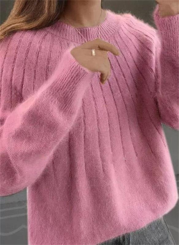 Phoebe Women's Cashmere Sweater – 100% Cashmere Regular Fit Elegant Knit