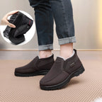 Ryan Men's Winter Shoes – Plush Lined Slip-On Warm Anti-Slip Casual Footwear