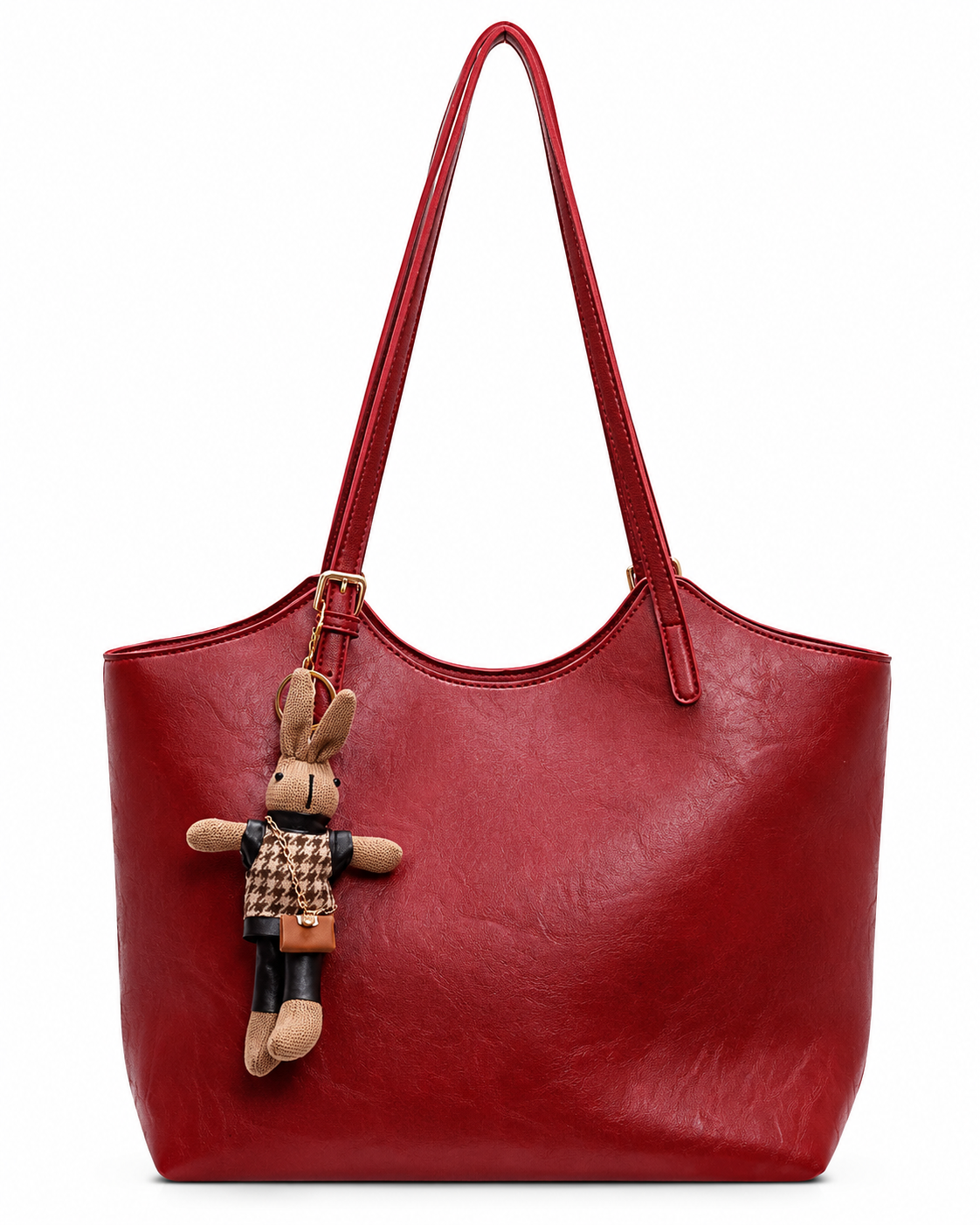 Emma Women’s Tote Bag – Vintage Vegan Leather Shopper with Spacious Elegant Design