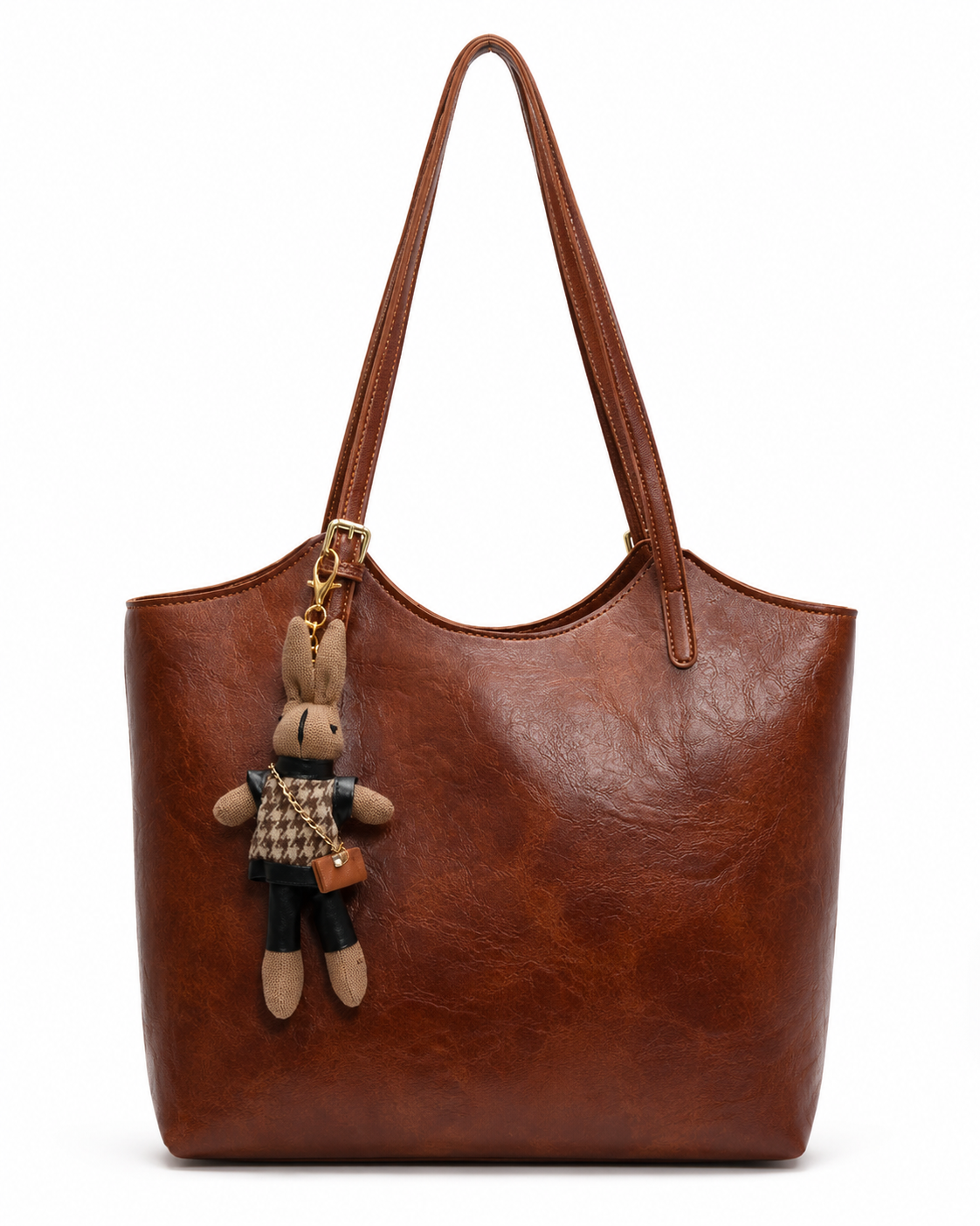 Emma Women’s Tote Bag – Vintage Vegan Leather Shopper with Spacious Elegant Design