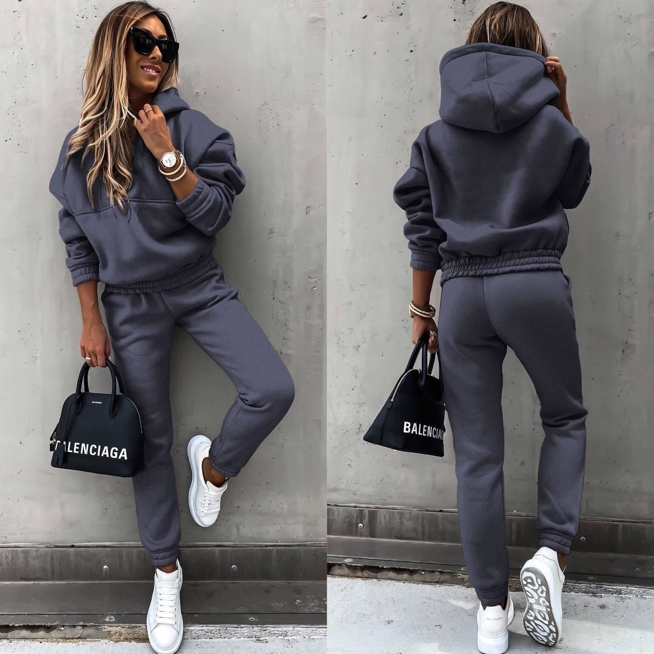 Elane Women's Jogging Set – Soft Breathable Matching Lounge Outfit