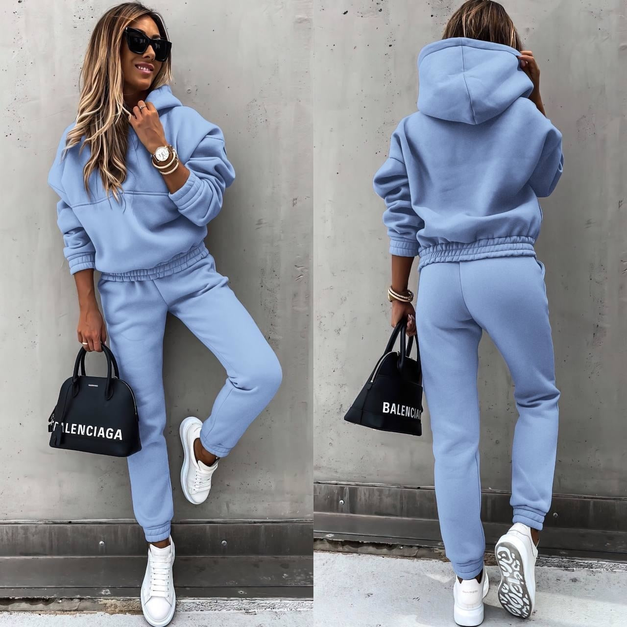 Elane Women's Jogging Set – Soft Breathable Matching Lounge Outfit
