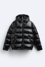Sean Men's Puffer Jacket – Water-Resistant Winter Coat with Zip Pockets