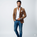 Blake Men's Slim Fit Blazer – Casual Chic Modern Work Jacket