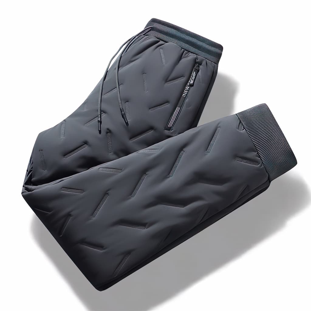 Liam Men's Thermal Pants – Waterproof Sherpa-Lined Winter Trousers with Zip Pockets