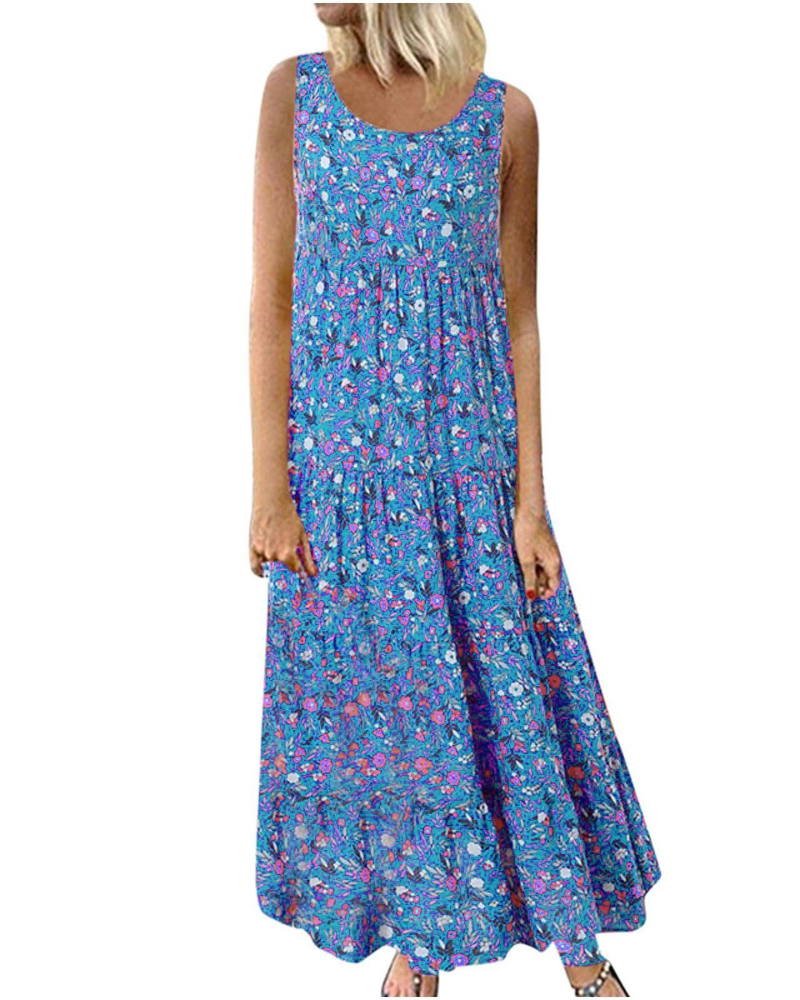 Genevieve Women’s Summer Sundress – Lightweight A-Line Beach Party Dress