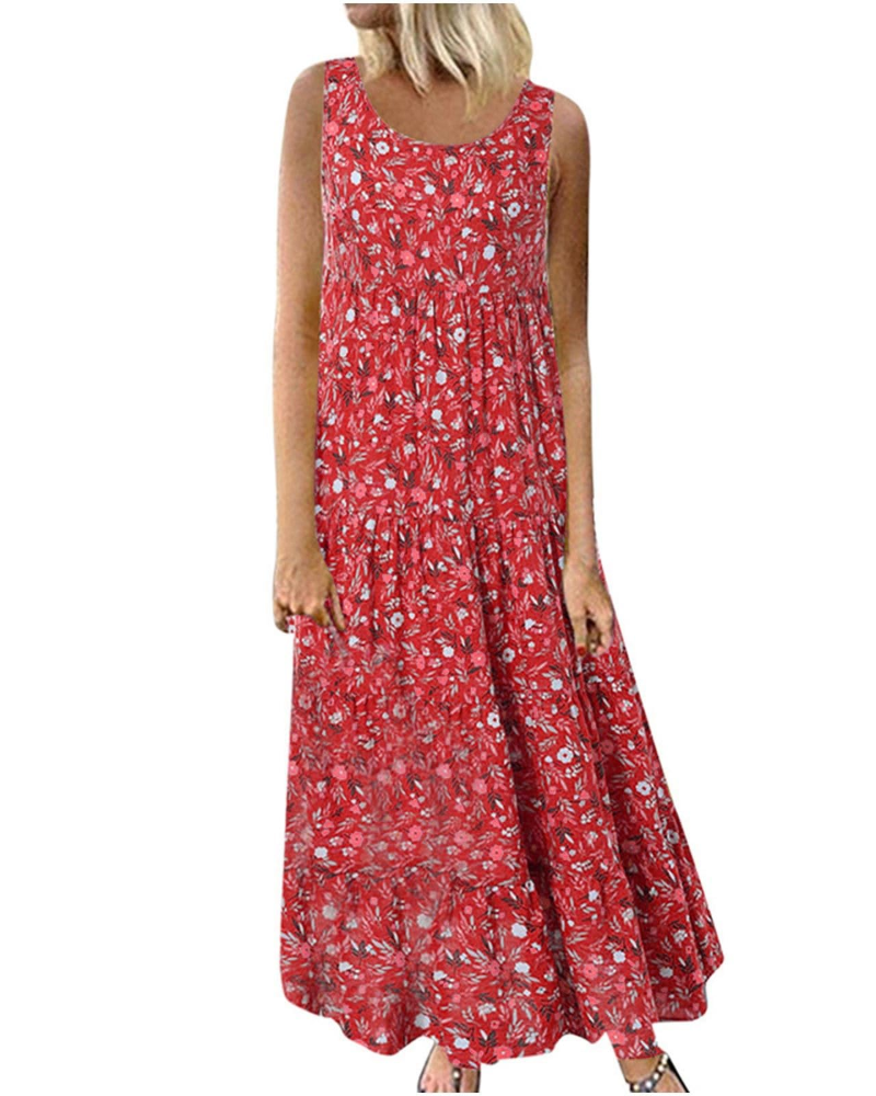 Genevieve Women’s Summer Sundress – Lightweight A-Line Beach Party Dress