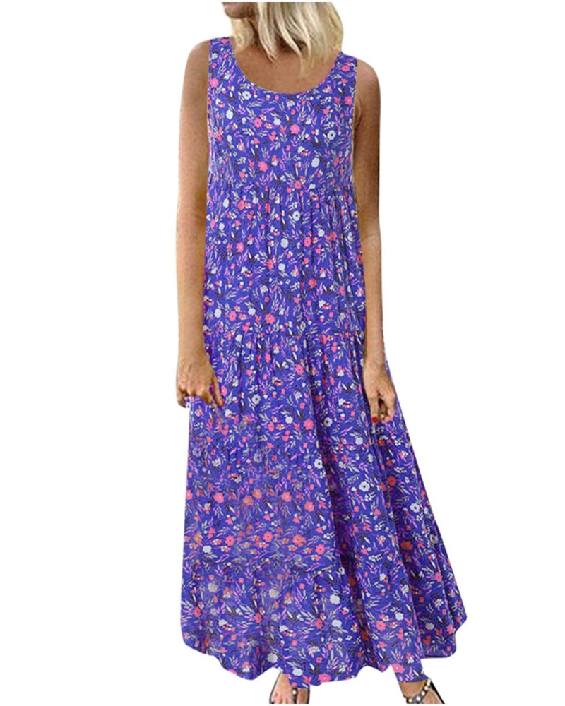 Genevieve Women’s Summer Sundress – Lightweight A-Line Beach Party Dress