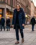 Ryan Men’s Winter Coat – Waterproof Hooded Puffer Jacket with Thermal Insulation