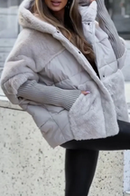 Amara Women's Winter Jacket – Multicolor Insulated Outdoor Coat