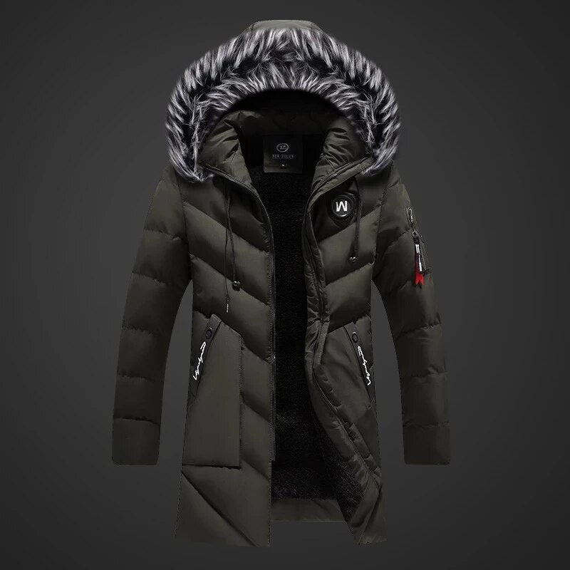 Ryan Men’s Winter Coat – Waterproof Hooded Puffer Jacket with Thermal Insulation