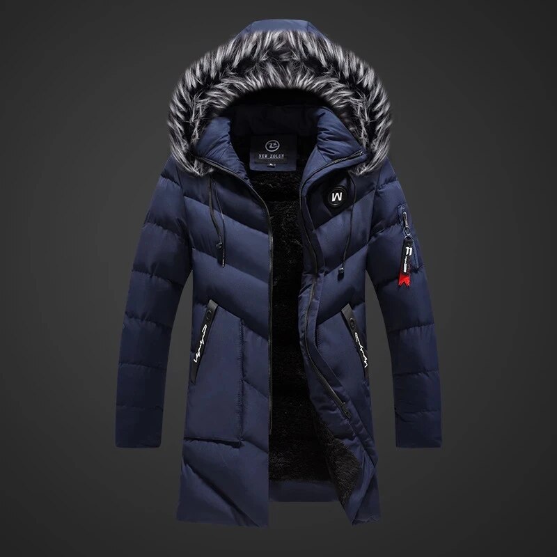 Ryan Men’s Winter Coat – Waterproof Hooded Puffer Jacket with Thermal Insulation