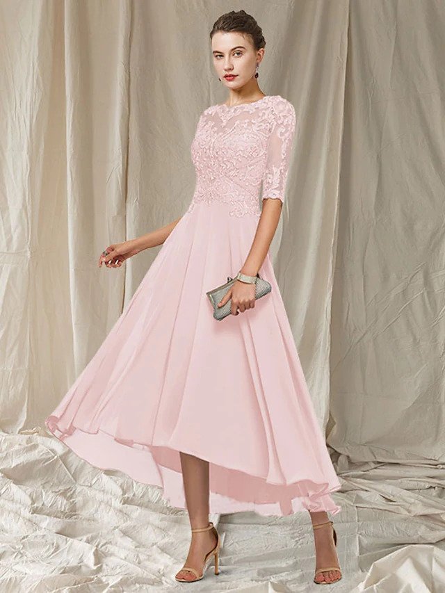 Havana Women's Lace Maxi Dress – Elegant Formal Wedding Event Gown
