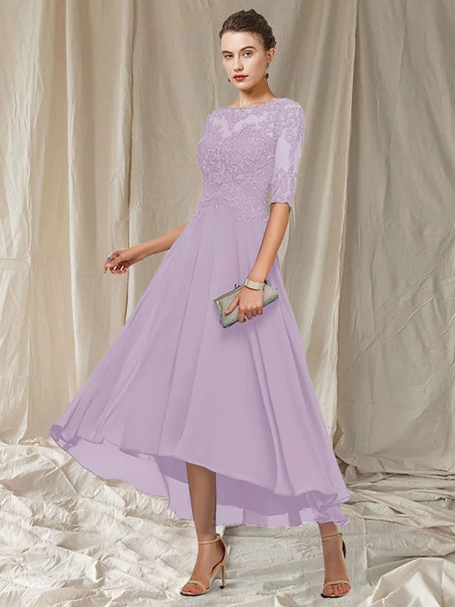 Havana Women's Lace Maxi Dress – Elegant Formal Wedding Event Gown