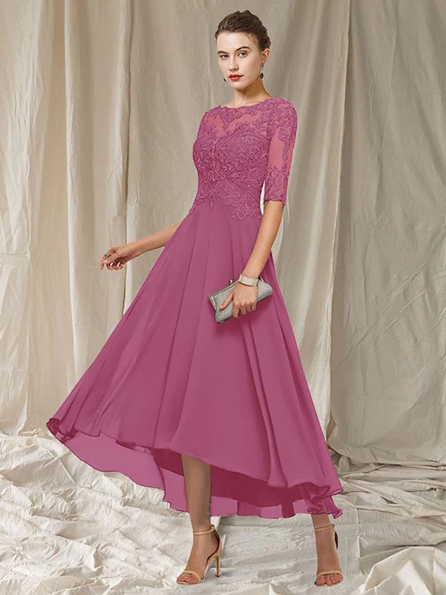 Havana Women's Lace Maxi Dress – Elegant Formal Wedding Event Gown