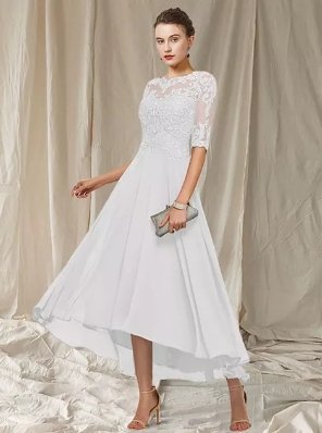 Havana Women's Lace Maxi Dress – Elegant Formal Wedding Event Gown