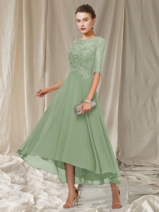 Havana Women's Lace Maxi Dress – Elegant Formal Wedding Event Gown