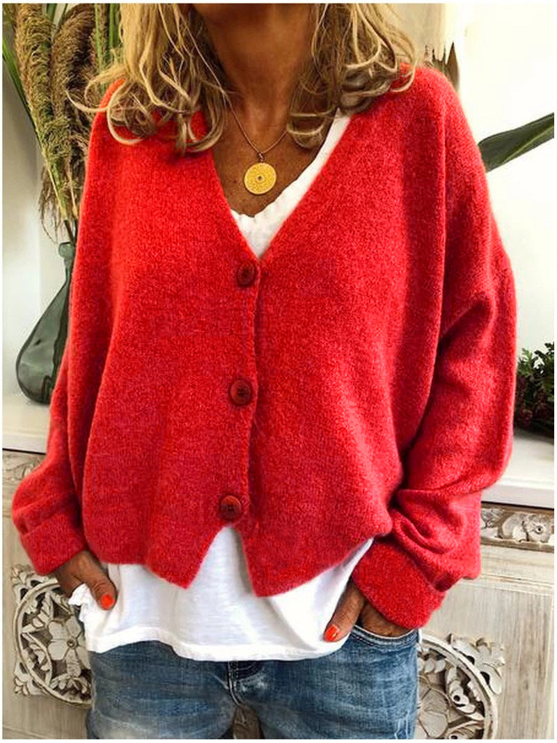 Rowyn Women's V-Neck Knit Vest – Soft Lightweight Casual Chic Layering Top
