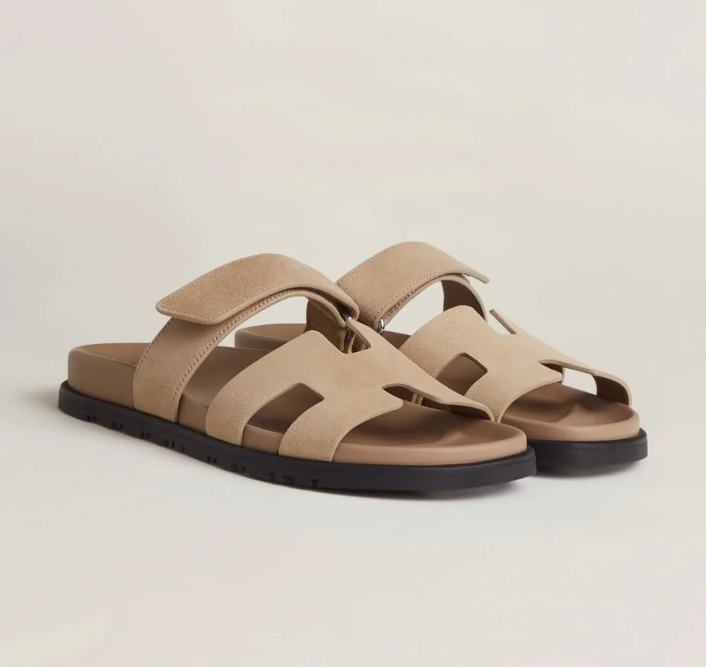 Paula Women's Summer Sandals – Adjustable Straps Cushioned Lightweight Slides