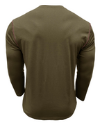 Ethan Men’s Henley T-Shirt – Long Sleeve Cotton Blend Casual Button Neck Tee