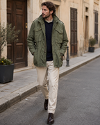 Lance Men's M-65 Field Jacket – Military Style Multi-Pocket Outdoor Coat
