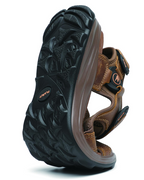 Carter Men's Hiking Sandals – Leather Outdoor Sandals with Adjustable Straps