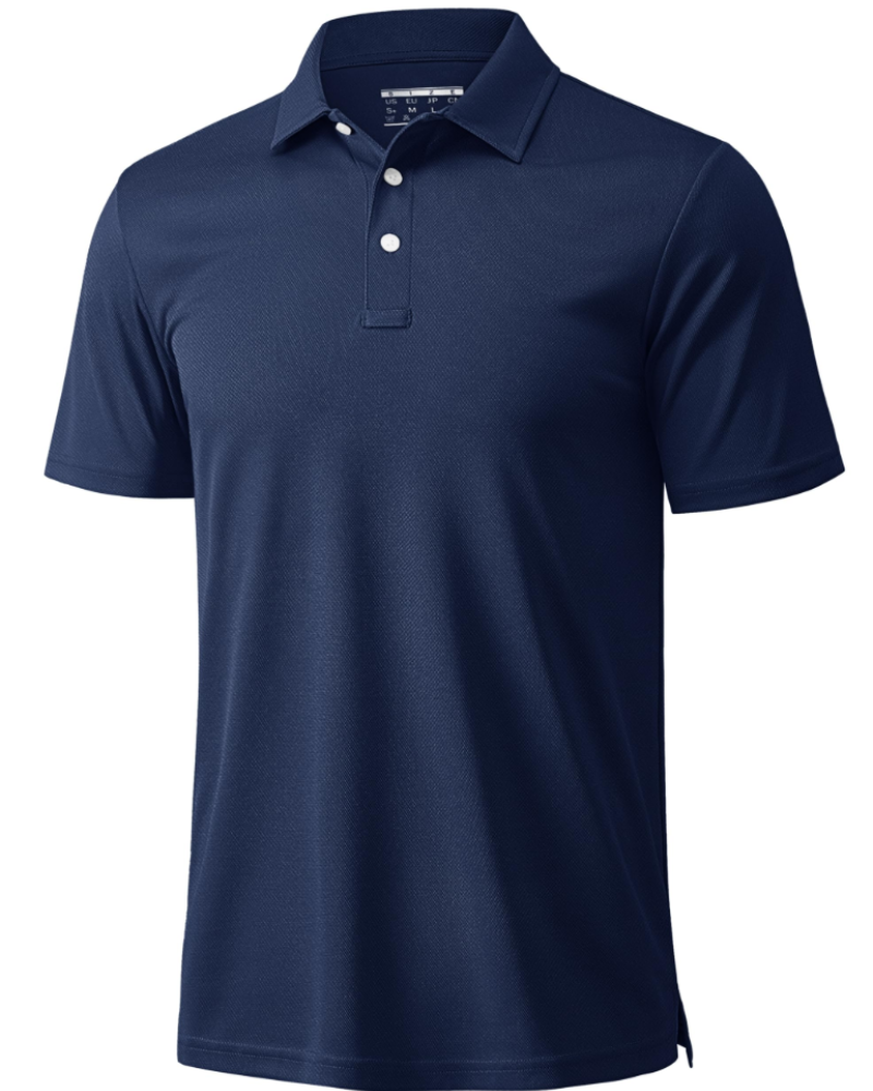 Logan Men's Performance Polo Shirt – Quick-Dry Golf Polo for Work and Travel