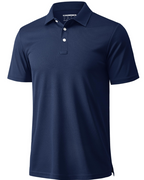Logan Men's Performance Polo Shirt – Quick-Dry Golf Polo for Work and Travel