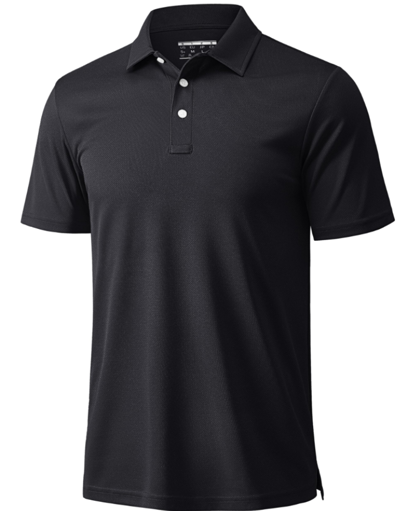 Logan Men's Performance Polo Shirt – Quick-Dry Golf Polo for Work and Travel