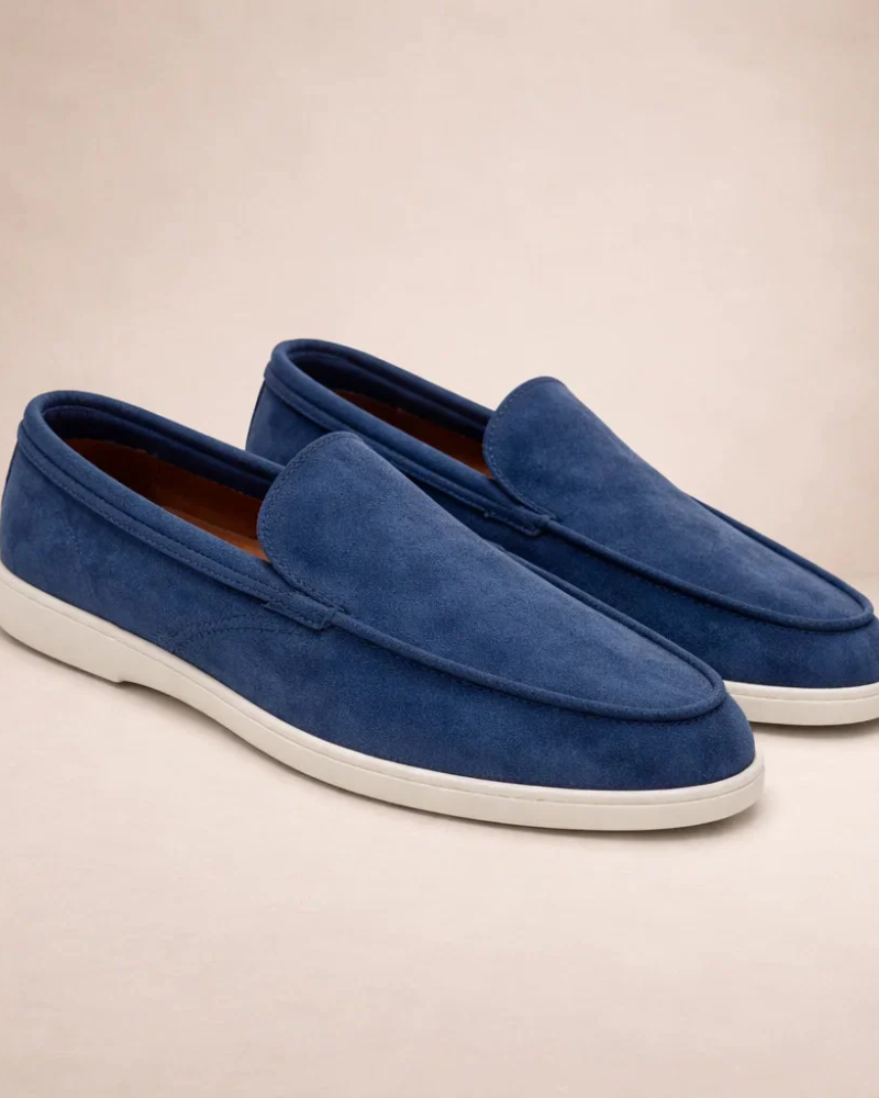 Alexander Men's Loafers – Casual Slip On Shoes with Classic Stitching for Everyday Wear