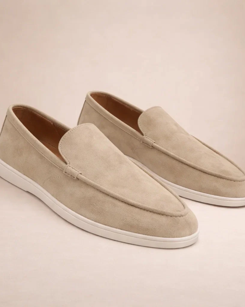 Alexander Men's Loafers – Casual Slip On Shoes with Classic Stitching for Everyday Wear