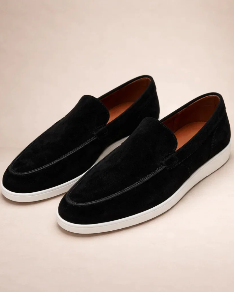 Alexander Men's Loafers – Casual Slip On Shoes with Classic Stitching for Everyday Wear