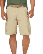 Tristan Men’s Belted Cargo Shorts – Loose Fit, 9 Pockets & Durable Cotton Twill