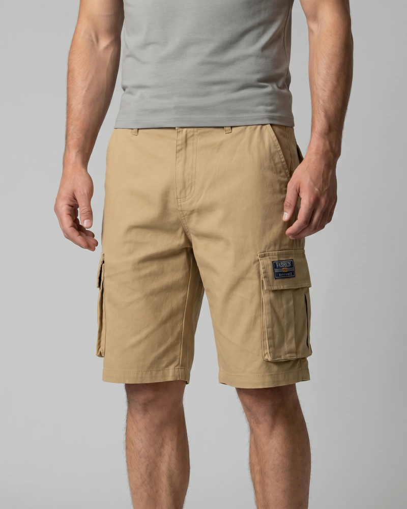 Mason Men’s Cargo Shorts – Relaxed Fit Streetwear Shorts with Multiple Pockets