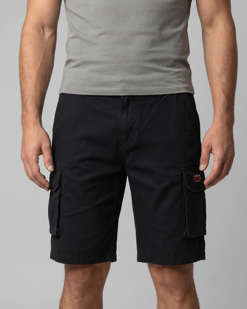 Mason Men’s Cargo Shorts – Relaxed Fit Streetwear Shorts with Multiple Pockets